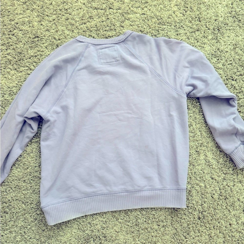 American Eagle Outfitters Light Purple Crew Neck Sweater